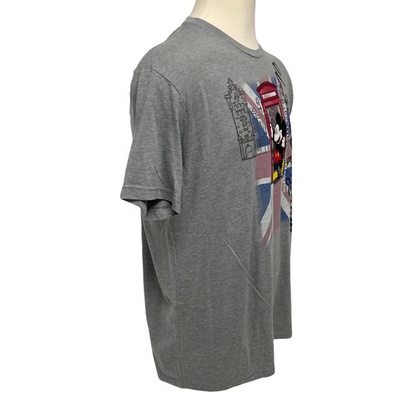Disney Men's pullover tee short sleeve Gray crew neck size XXL - Picture 4 of 11